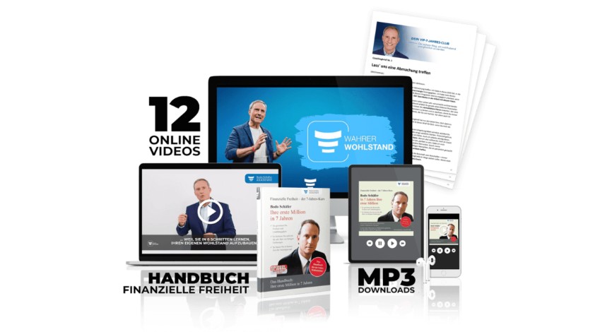 Wahrer Wohlstand (Online Video-Coaching) mit Bodo Schäfer
